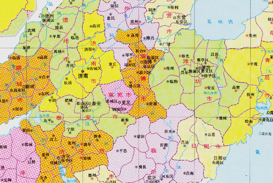 山东省的区划调整16个地级市之一泰安市为何有6个区县