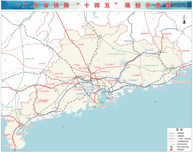 深圳至深汕合作区等高铁线路,推动形成沿海高速铁路双通道