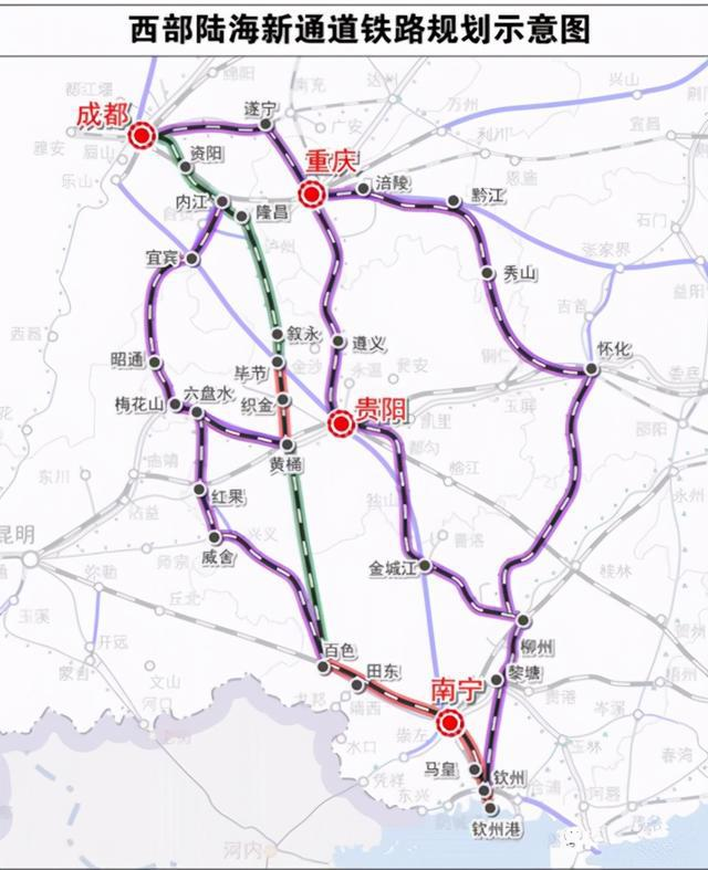 广西正在建设的五条铁路几乎覆盖全省沿途这些城市有福了