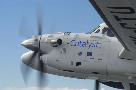 美国ge公司的涡桨发动机catalyst已安装在比奇飞机公司的"空中国王"的