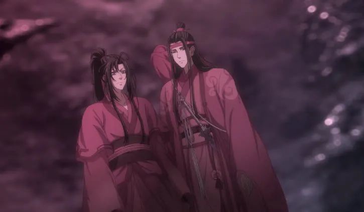 魔道祖师忘羡穿着红色衣服战斗场面很燃但为何避尘这么细