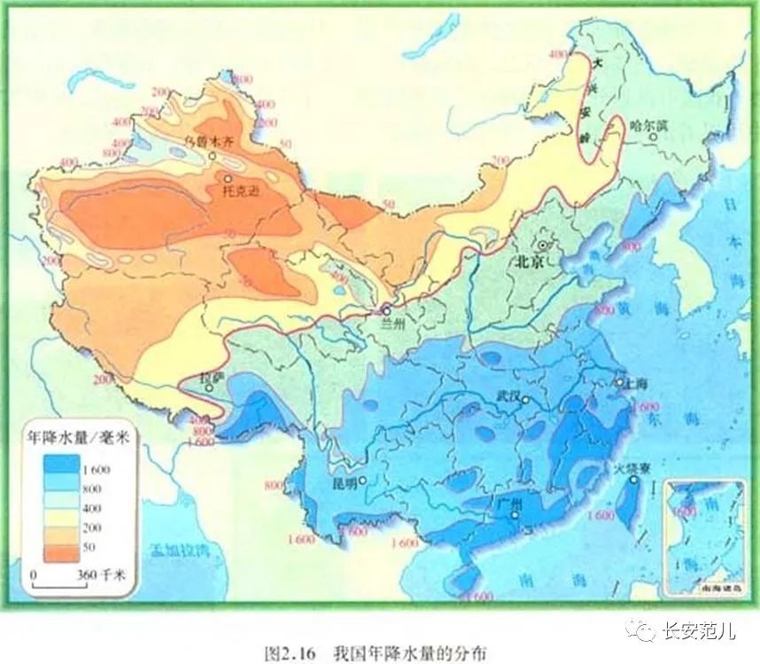 升温也让中国从1961年至2020年的平均年降水量呈现增加趋势,青藏高原