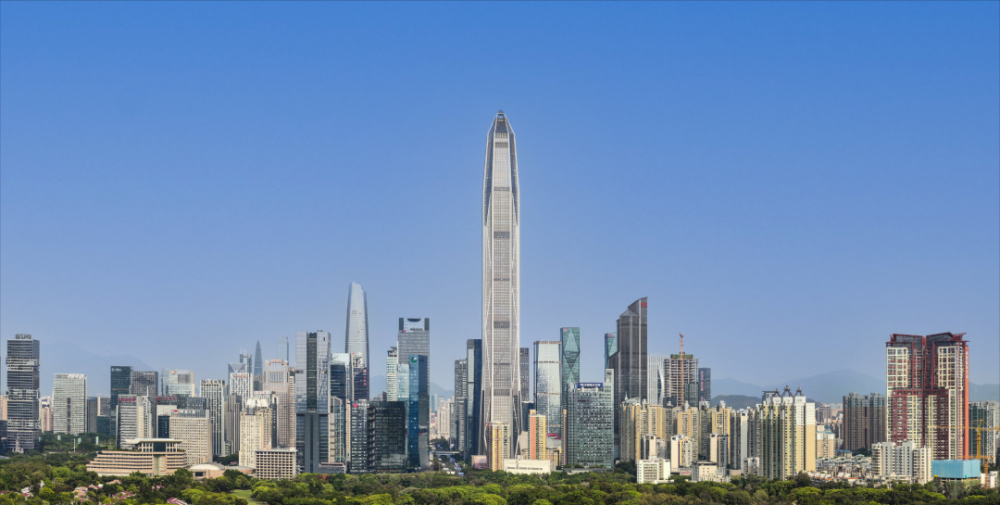 高369米西塔封顶深圳星河雅宝双子塔将成中国最高的等高双子塔