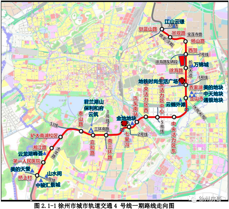 超详细徐州地铁4号线19座站具体位置出入口公布看看离你家有多远