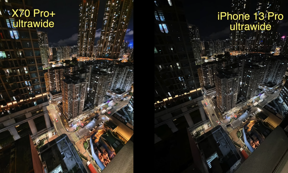 iphone13pro拍照对比vivox70pro ,苹果与蔡司之争,赢家十分明显