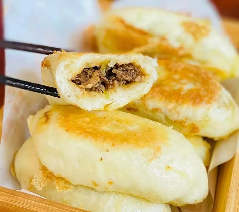 郑州美食:南部地区的煎包来郑州啦