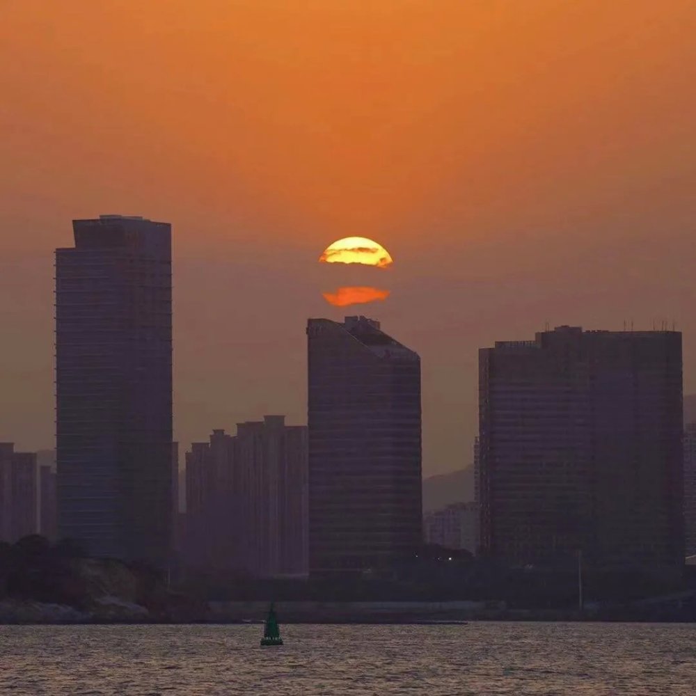 黄昏背景图捕捉橘色黄昏
