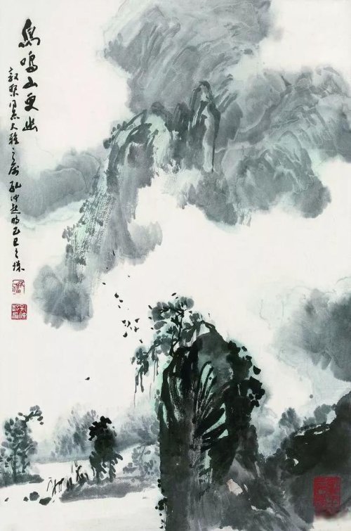 当代杰出的山水画大家孔仲起作品欣赏