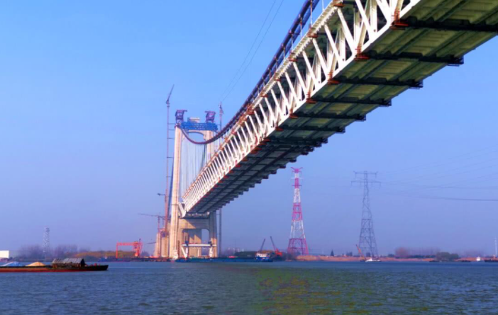 中国五峰山长江大桥,钢索用量能绕地球4圈,工程量究竟