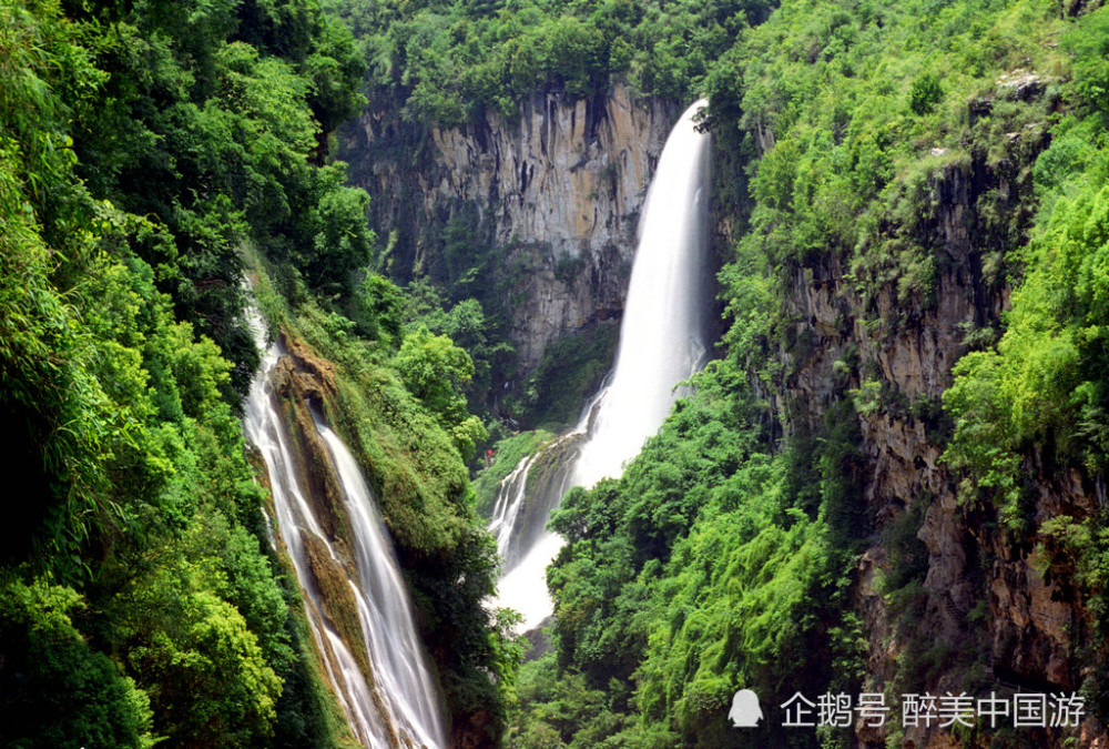 探访马岭河峡谷,拥有大小瀑布上百余条,游玩攻略精美呈现