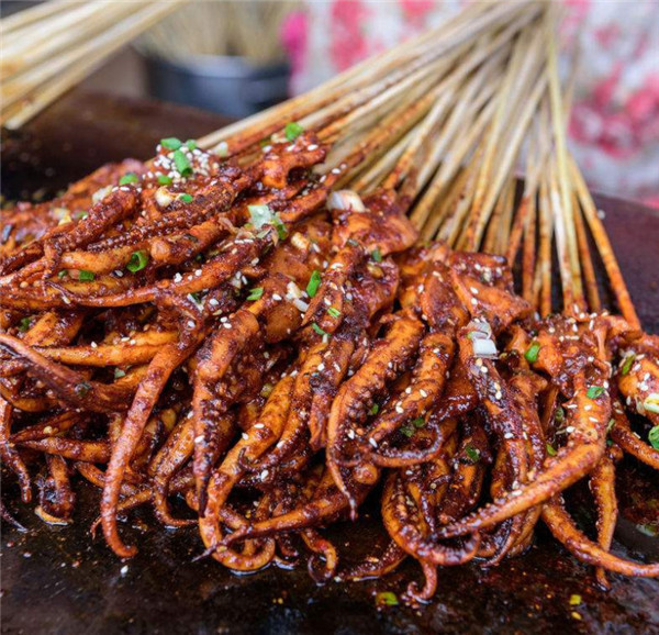 【盘点】常见夜市小吃热量(臭豆腐,烤冷面,烤鱿鱼)