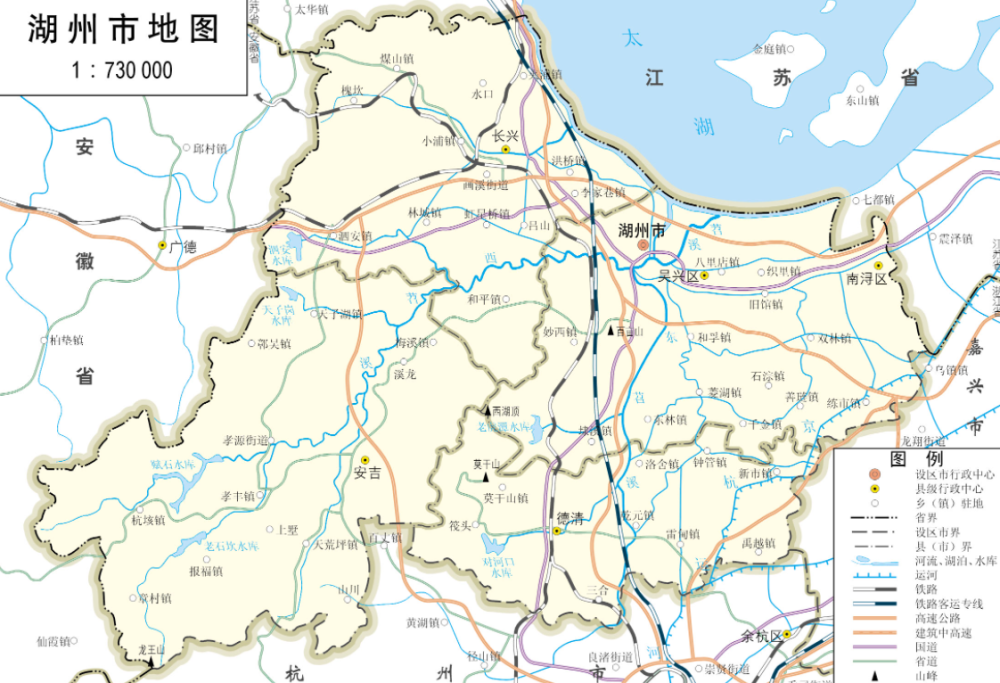 浙江省的区划调整,11个地级市之一,湖州市为何有5个区县?