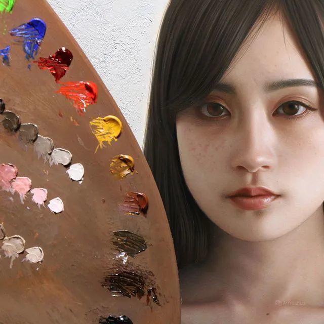 日本超写实绘画第一人——冈靖知新作选