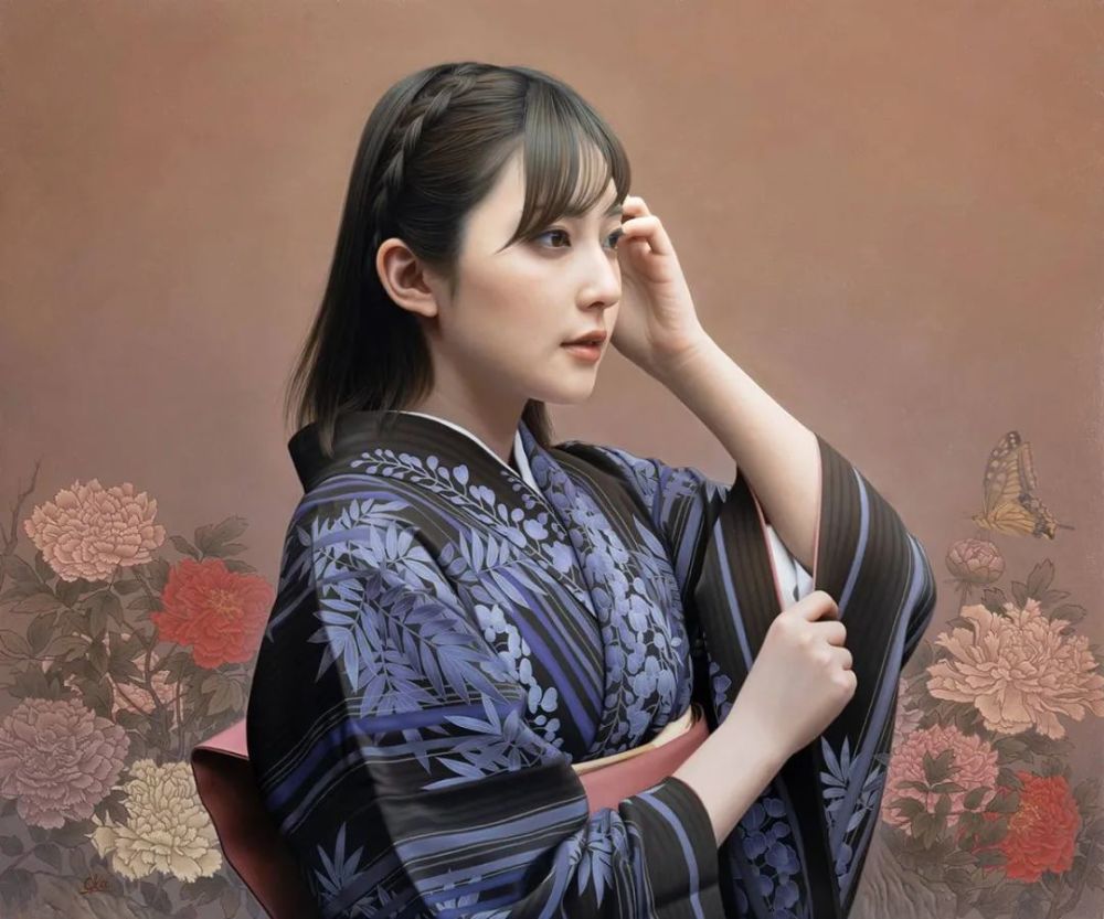 日本超写实绘画第一人冈靖知新作选