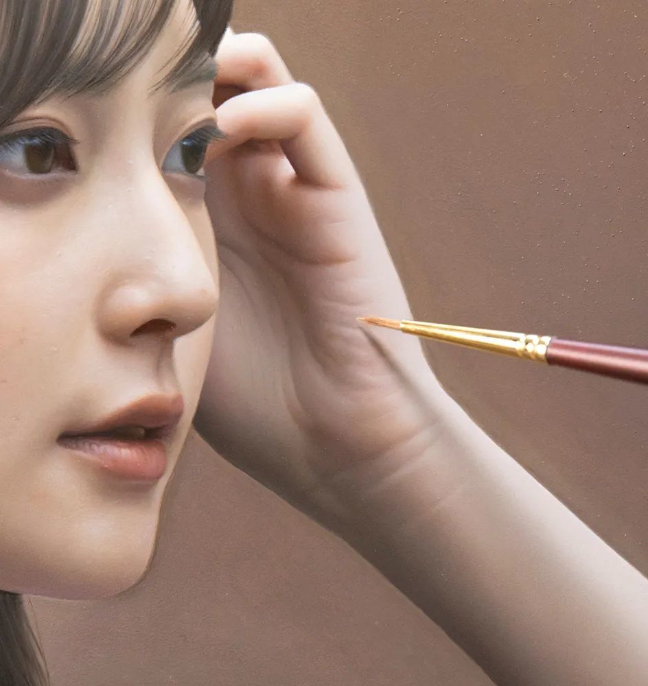 日本超写实绘画第一人——冈靖知新作选