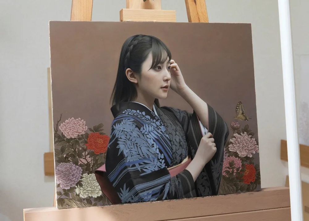 日本超写实绘画第一人冈靖知新作选