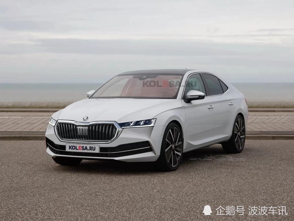 全新斯柯达速派渲染图曝光,前脸很运动化