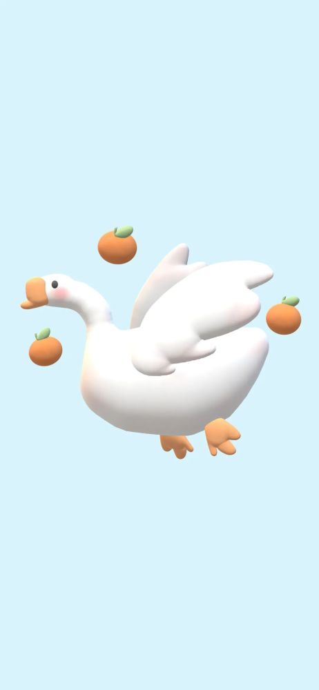 手机壁纸3d动物插画