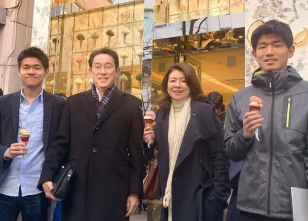 岸田文雄"复读生"逆袭成首相,妻子是美女,3个儿子都很优秀