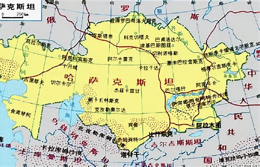 哈萨克斯坦多少人口_阅读图文材料,完成下列要求 哈萨克斯坦是世界上最大的