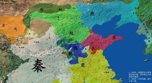 什么原因让赵国在战国七雄中成为最能跟秦国硬刚的国家?