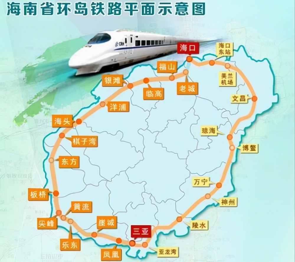 —西安—重庆—贵阳—南宁—湛江—海口(三亚)高速铁路,同时还包括了