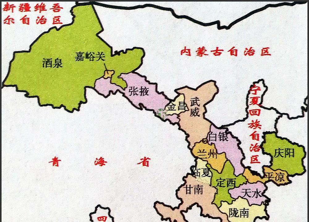 甘肃确定3大中心城市,引领3个经济区,推动全省一体化发展