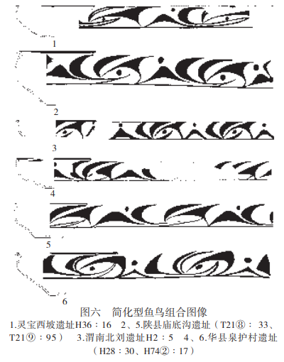 仰韶文化庙底沟类型彩陶的鱼鸟组合图像