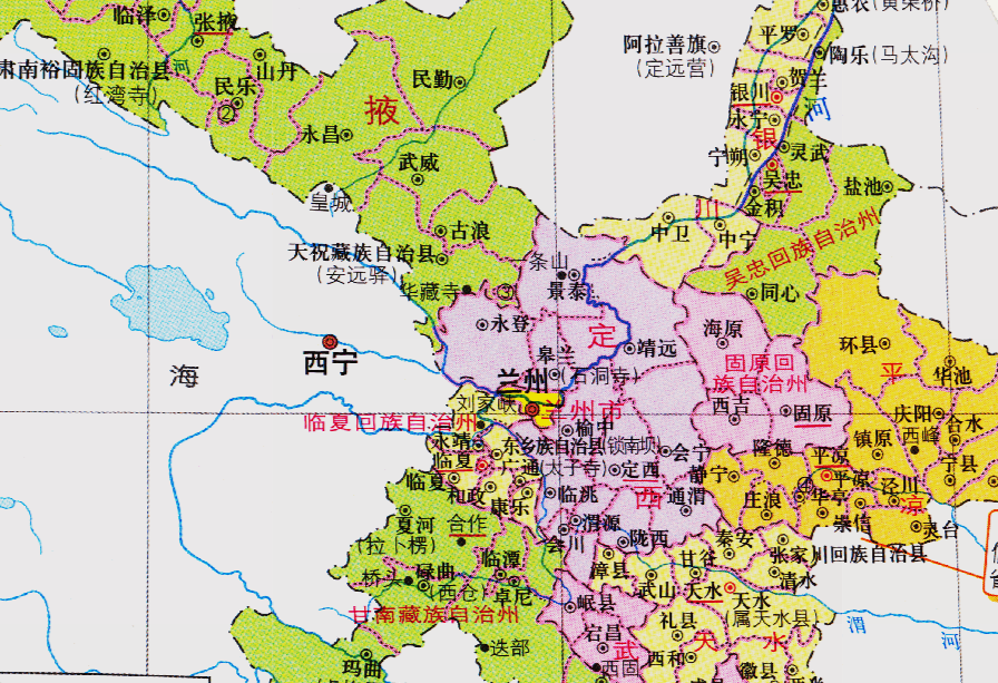 甘肃省的区划调整全国23个省之一为何有12个地级市