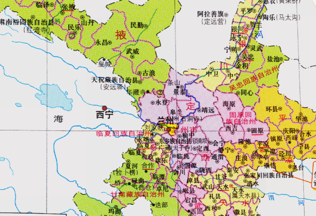 甘肃省的区划调整,全国23个省之一,为何有12个地级市?