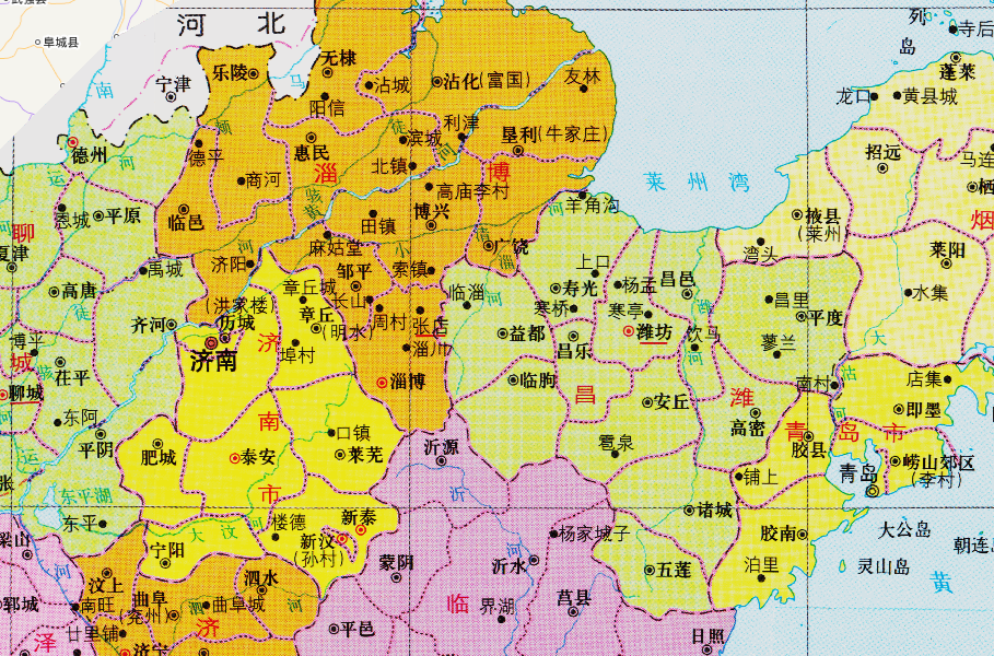 山东省的区划调整,16个地级市之一,淄博市为何有8个区县?