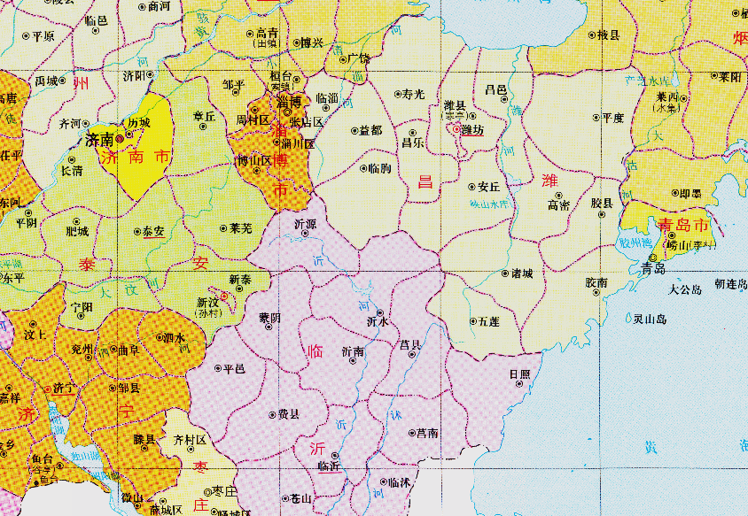 山东省的区划调整,16个地级市之一,淄博市为何有8个区县?