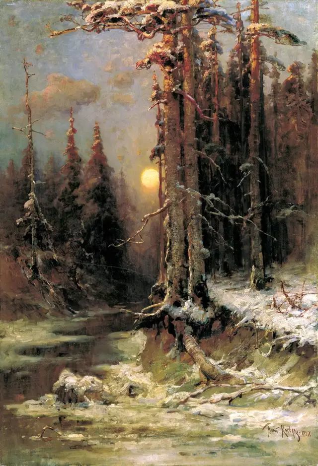 风景油画丨俄罗斯画家风景油画作品美得不像话
