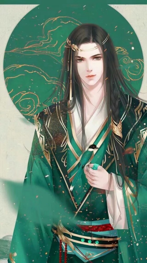 古风男生头像为了照亮夜空星星才站在天空的高处