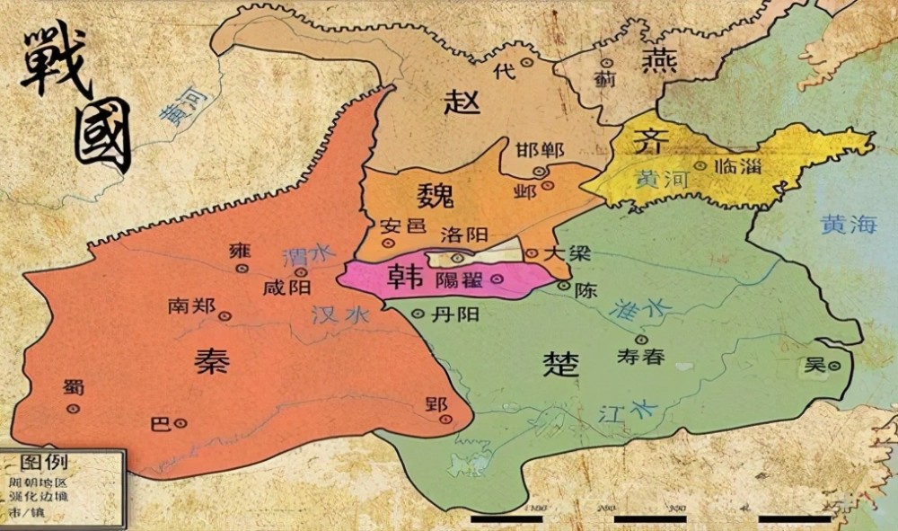 赵国极盛之时有多强为何能与秦国相抗衡你看看赵国的疆域