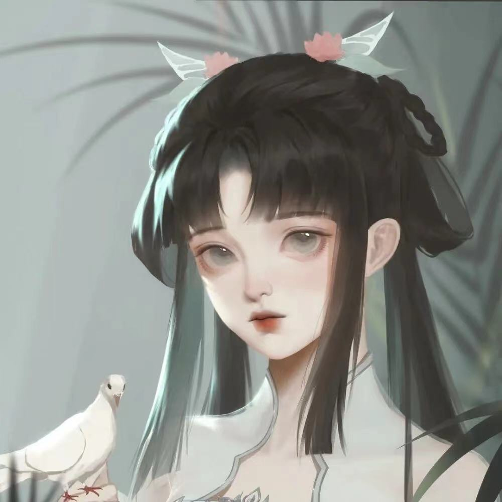 微信头像|仙里仙气的女生动漫头像!这个颜色美炸了!
