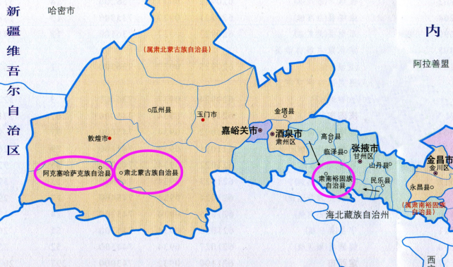 甘肃十个人口小县:5个在甘南州,5个县人口少于5万人|肃南裕固族自治县
