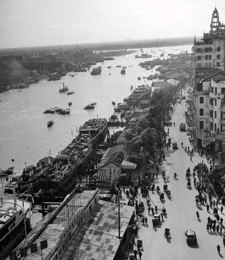 30年代老照片,难得一见的"老广州"历史情景,看下你见过没?