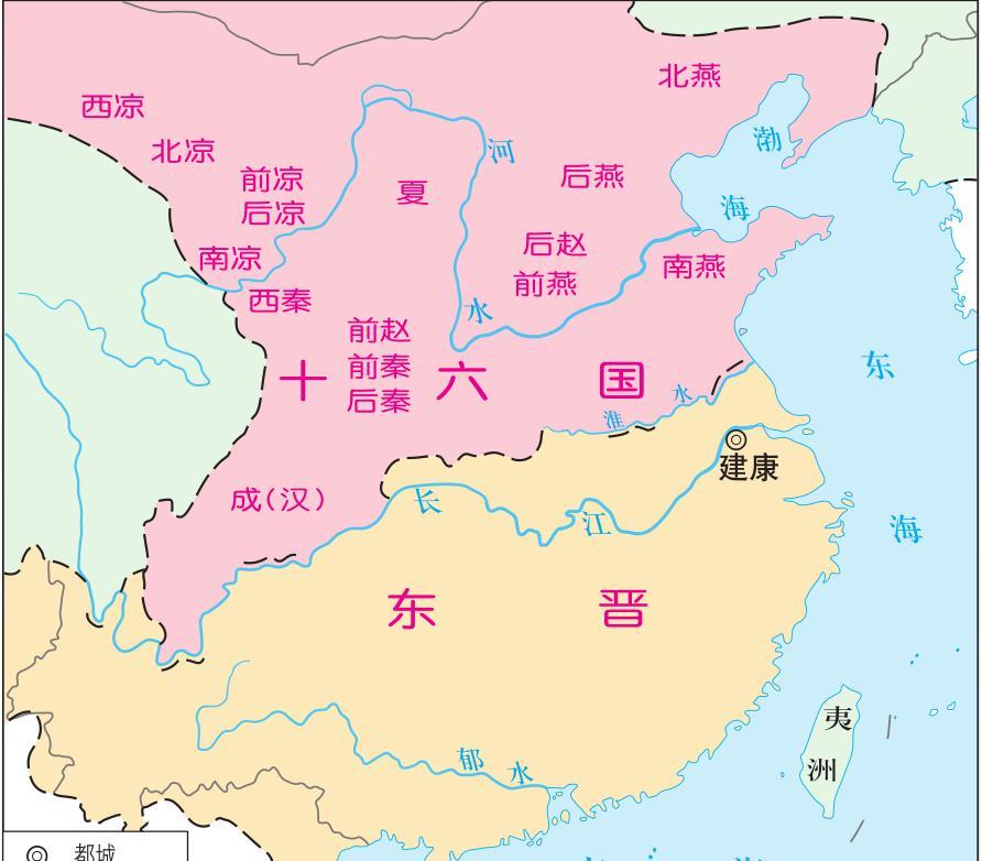 前秦的版图被严重低估:它是魏晋南北朝时期,面积最大的国家