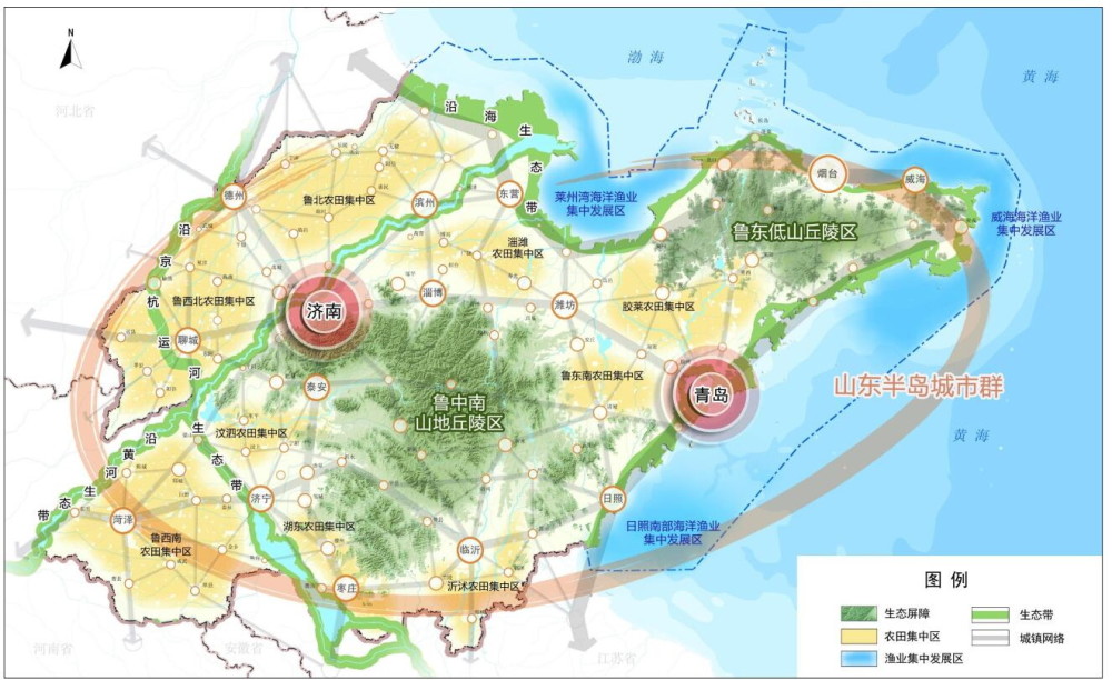 山东将建2个特大城市,还有14个大城市,其中3个有望冲击Ⅰ型