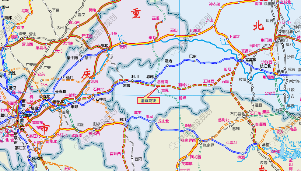 重庆高铁建设"加速度,15条线路同时推进,根本停不下来