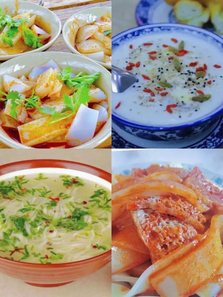 开遍犄角旮旯的"临夏特产" 发子面肠,河州八大碗…… 形状不同,带来的