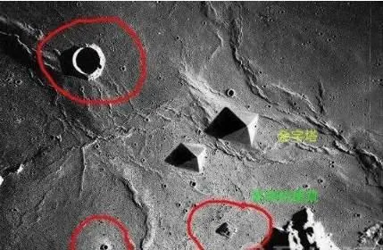 1968年,阿波罗号也在月球上拍摄到环形山照片,但在科学家的推测下该