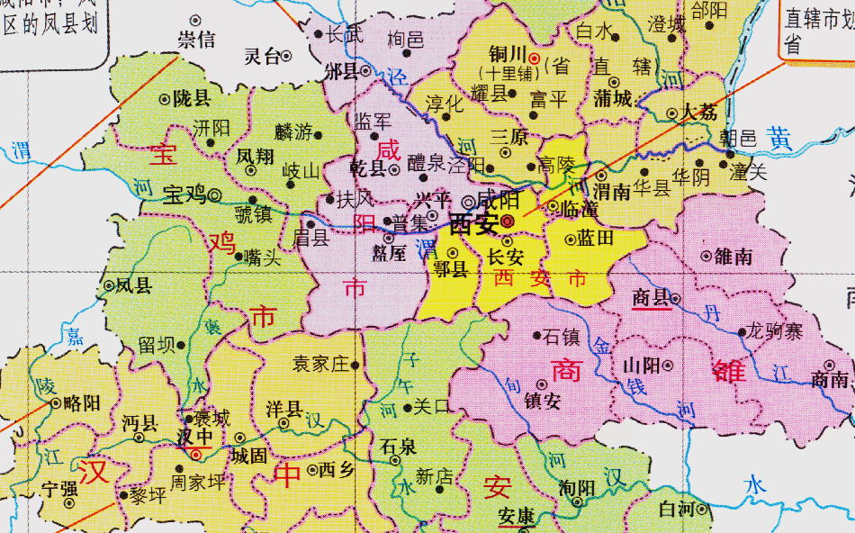 陕西省的区划调整,10个地级市之一,宝鸡市为何有12个区县?