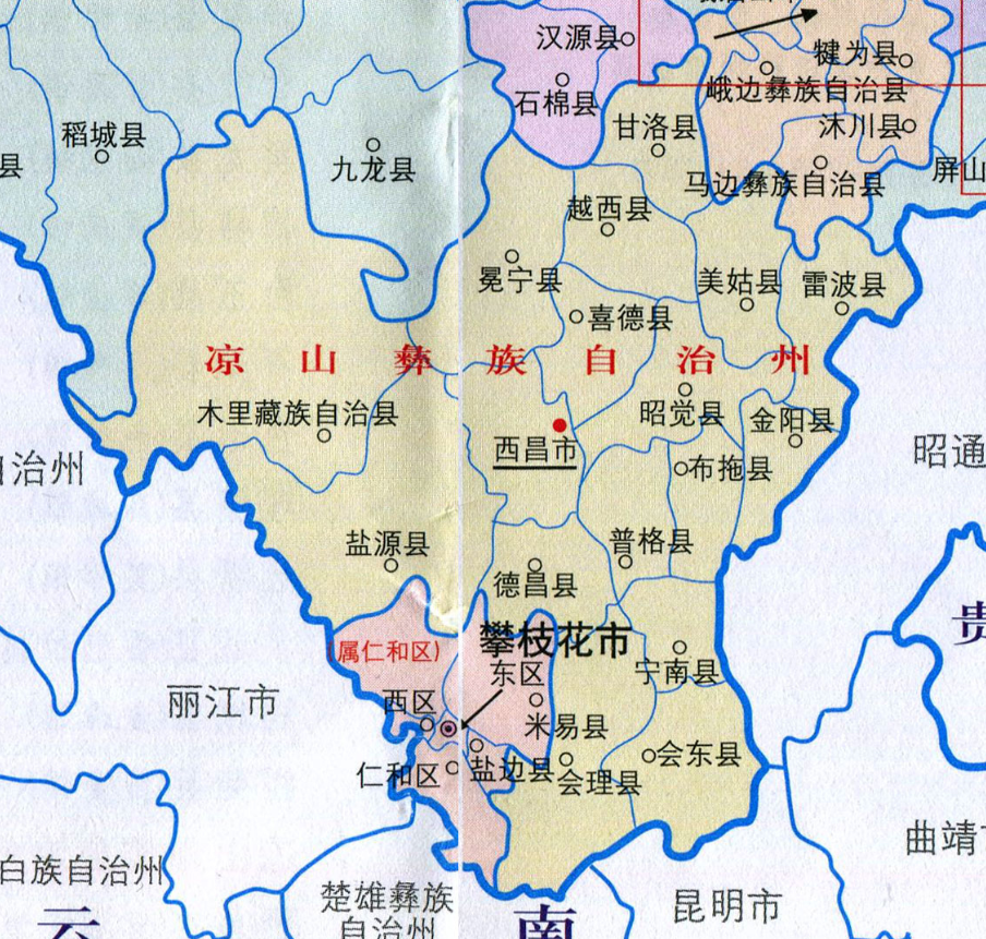 凉山州17县市人口一览:会理市39.05万,美姑县23.86万