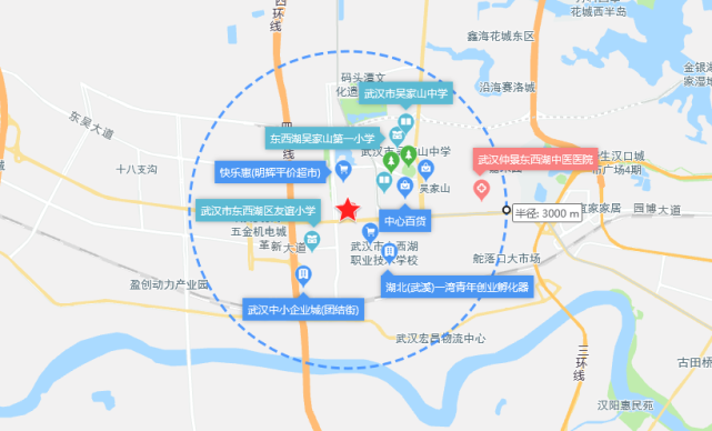 98亿元住宅楼面价:11748元/㎡竞得人:武汉左岭新城开发投资图片来源