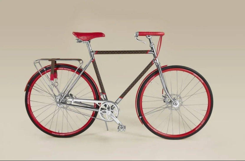 lv品牌推出自行车 每辆售价20万元!