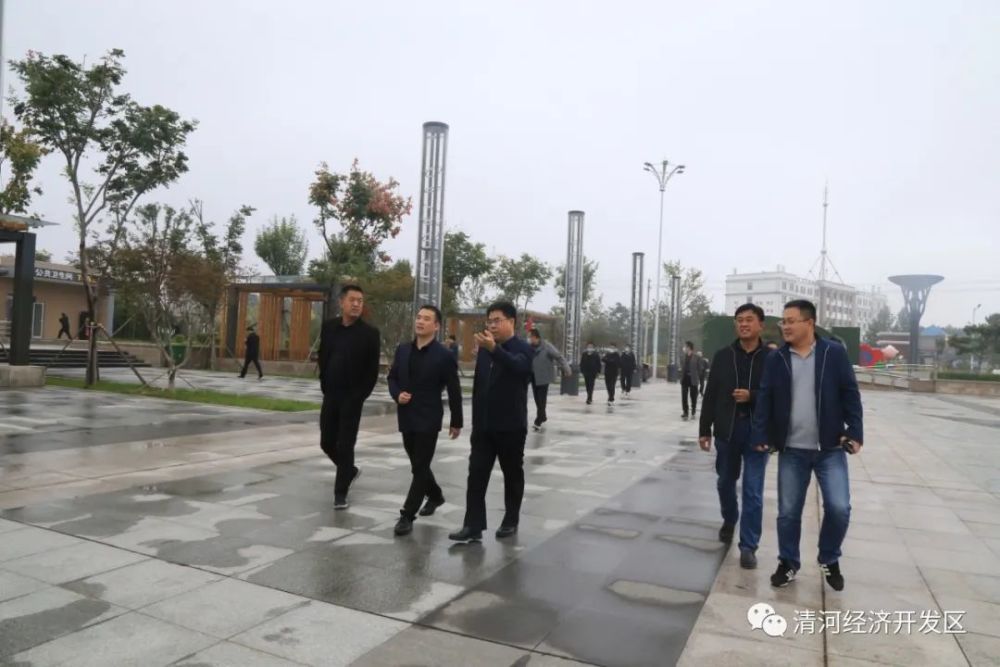 保定市高阳县,定兴县政府考察团来我县参观调研
