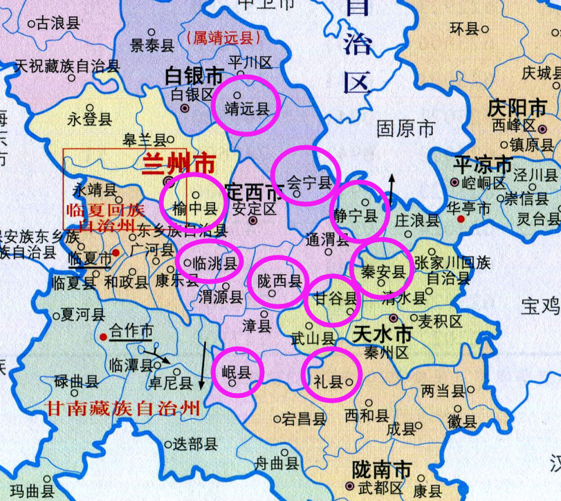 陇南市各县人口_中国最穷的6个地级市排名 比很多县城都要穷