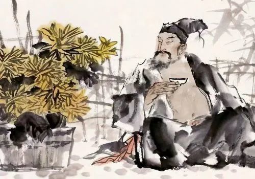 这两首诗写重阳节古人不但插茱萸而且还插菊花